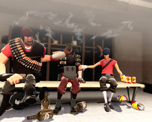 Team Fortress 2 - Вторая подборка моих работ в Гмоде.