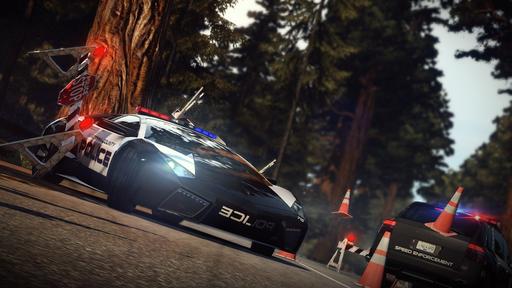 Need for Speed: Hot Pursuit - Need for Speed: Hot Pursuit (2010) от Criterion Games. Превью от фаната + скриншоты, обложка, дата выхода и вступительный ролик.